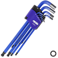 Key Set - Metric Hex Ball Drive 9Pc