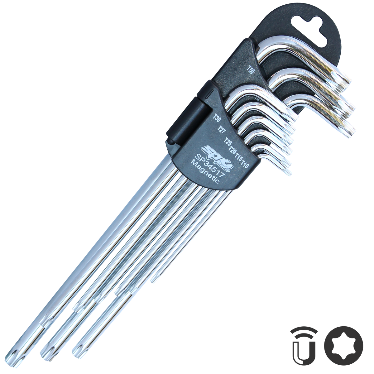 Key Set - Torx Dr Magnetic 9Pc