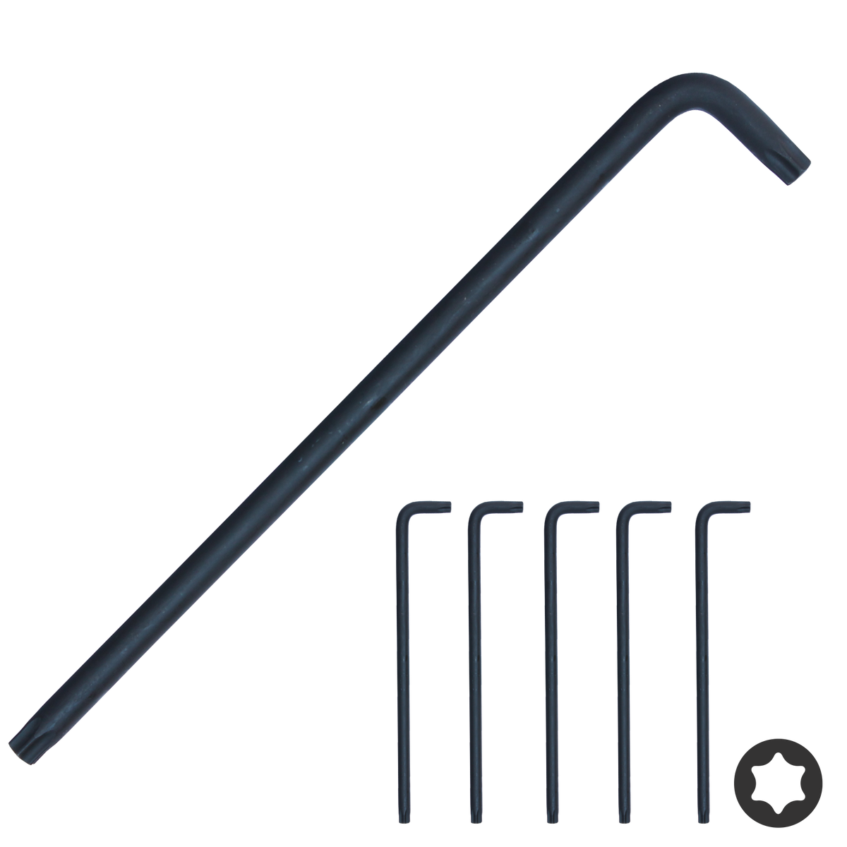 Key Set - Torx Black - T-30 (Pk5)