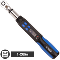 Measuring - Torque Wrench Digital 1/4"Dr 1-20Nm