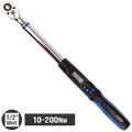 Measuring - Torque Wrench Digital 1/2"Dr 40-200Nm