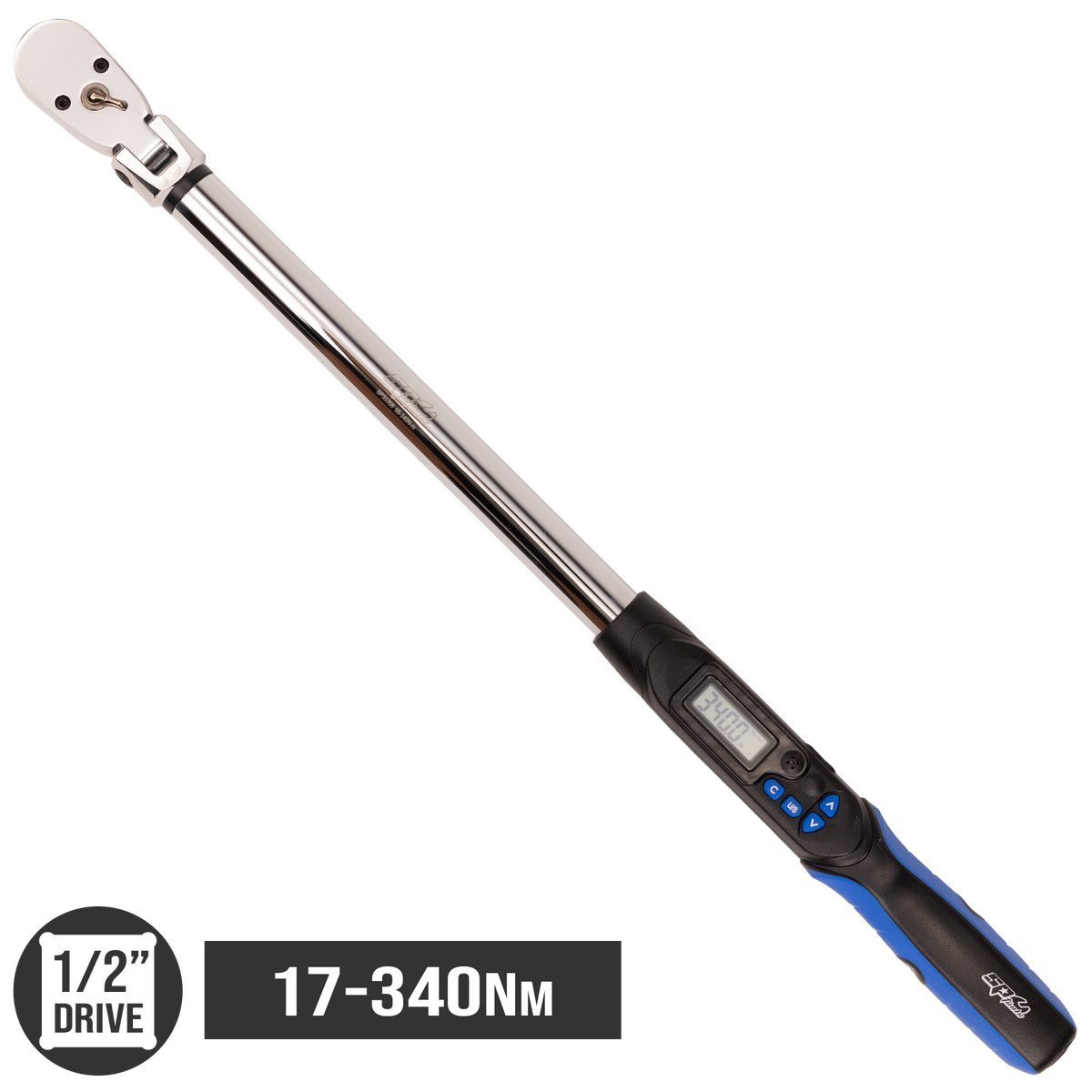 Measuring - Torque Wrench Digital 1/2"Dr Flex Head