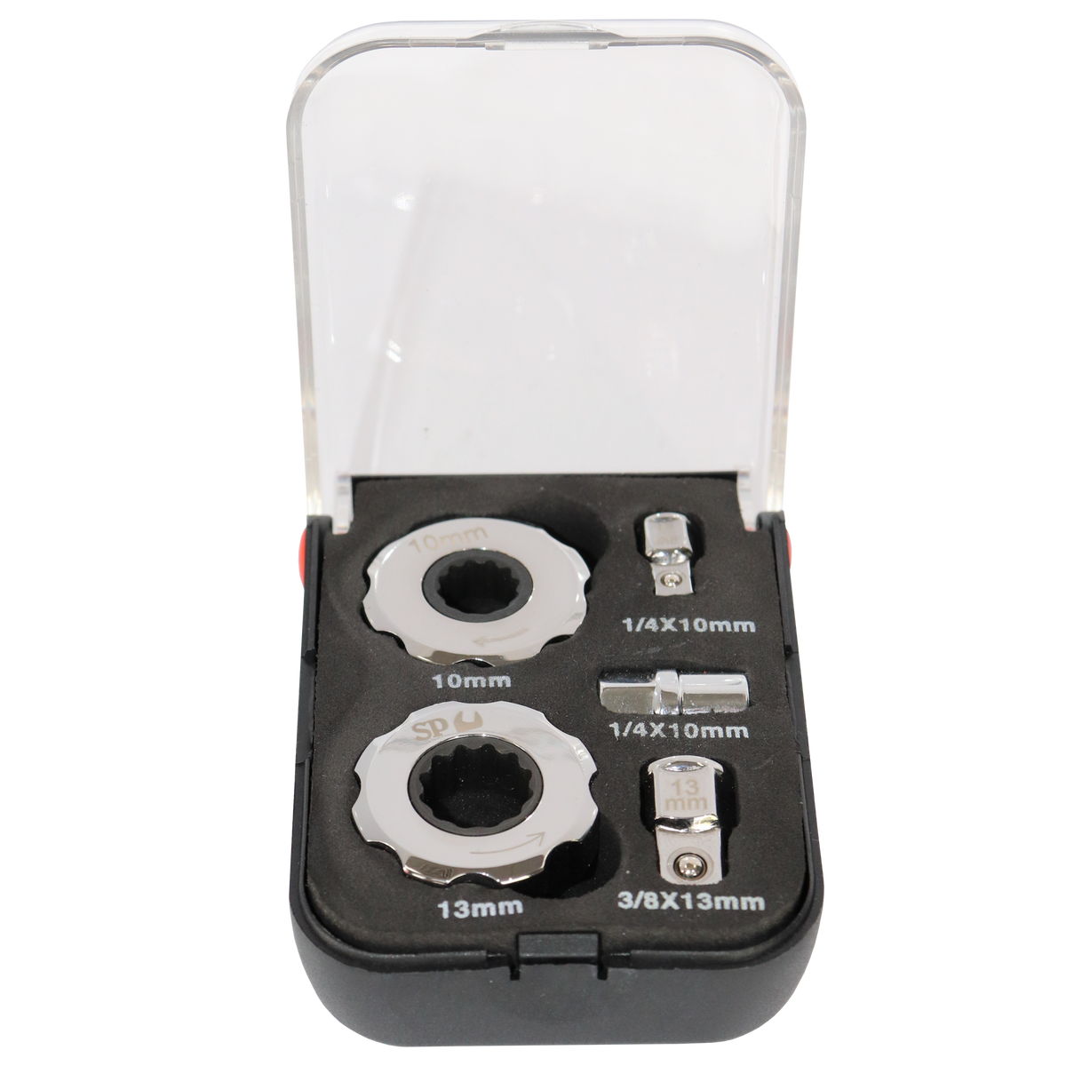 Bit Set - Metric/Sae Finger Tip Ratchet/Socket - 5Pc Set