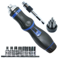 Bit Set - Rotatable Ratchet Driver 1/4" - 16Pc Set