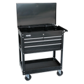 Tool Trolley - Dianostic 4 Drawer Black