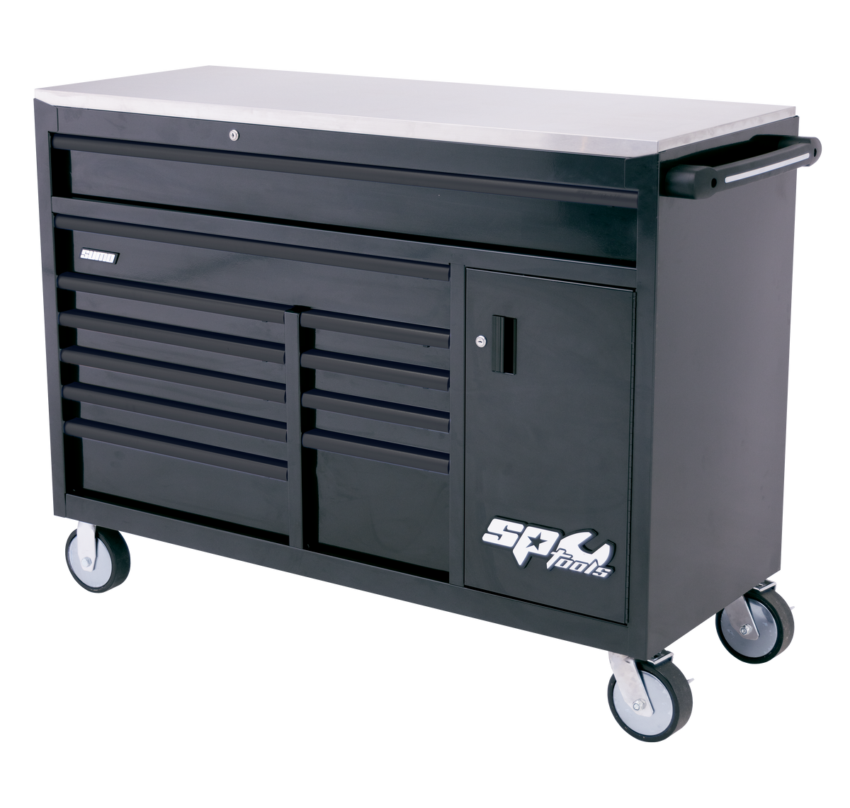 Roller Cabinet - Sumo Series Tool Cupboard 12 Drawer Black