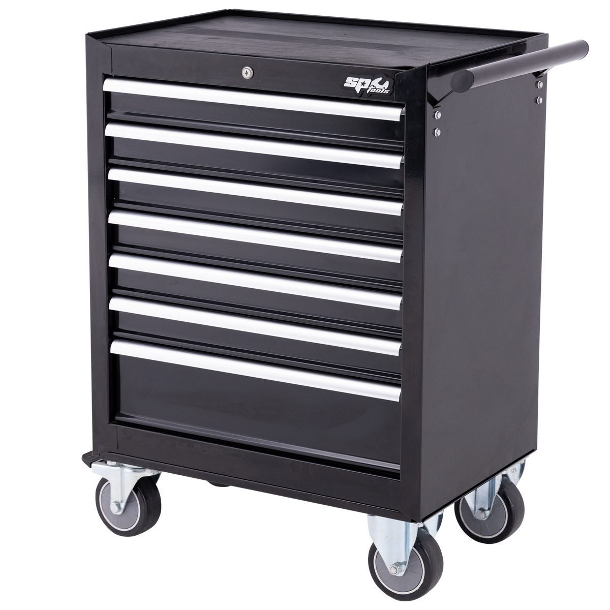 Roller Cabinet - Custom Series 7 Drawer Black