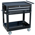Tool Trolley - 2 Drawer Black