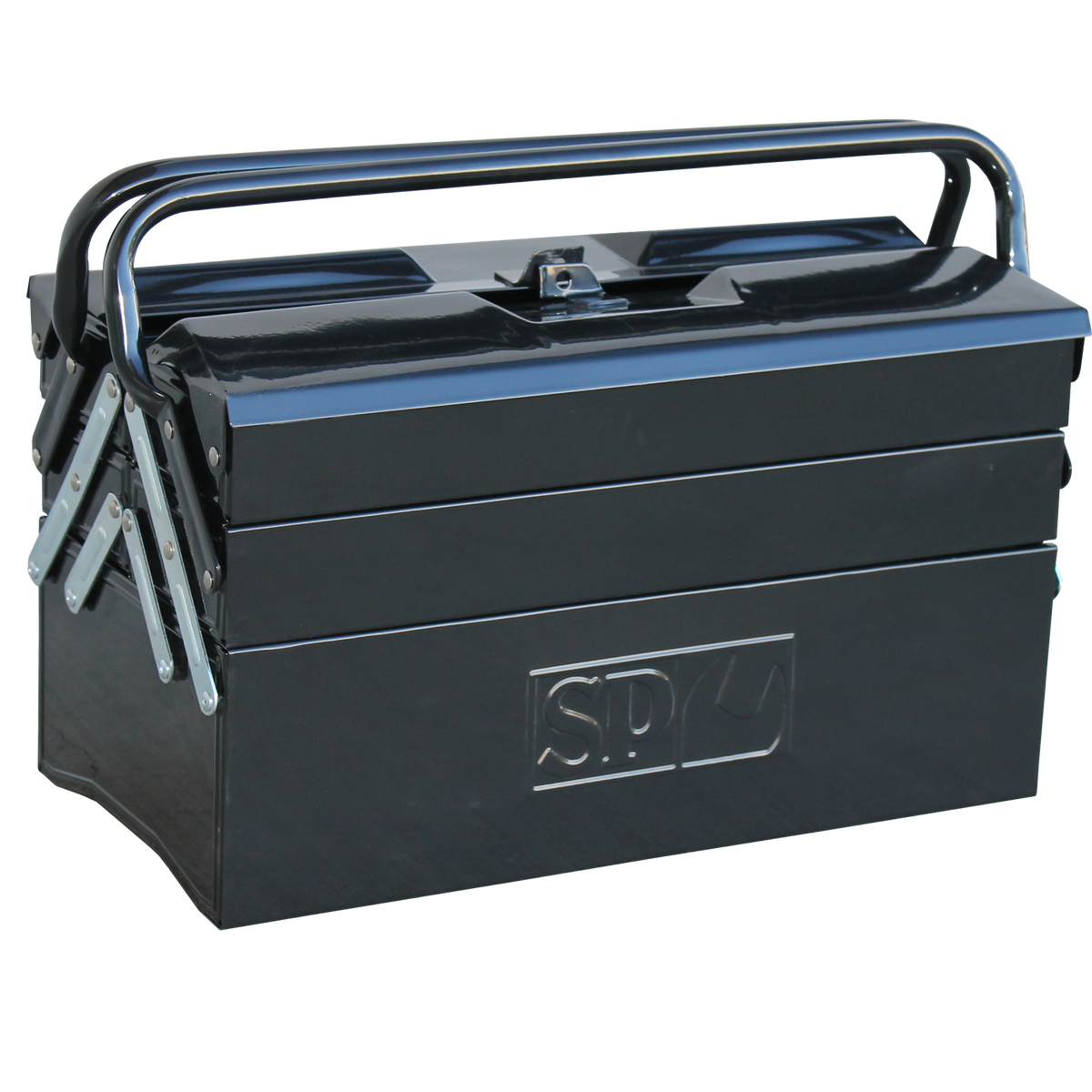 Tool Box - Cantilever 15L 5 Tray Black