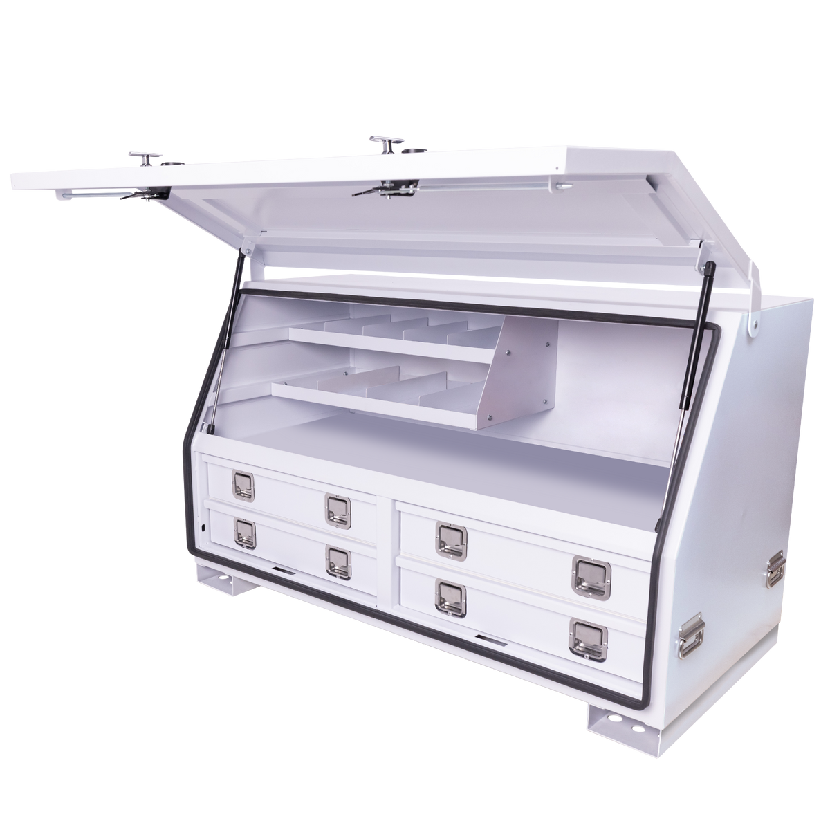Tool Box - Truck Box 1370Mm 4 Drawer White