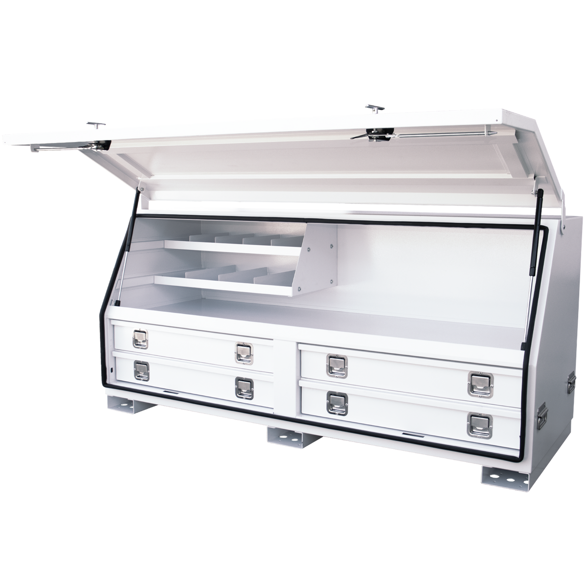Tool Box - Truck Box 1760Mm 4 Drawer White