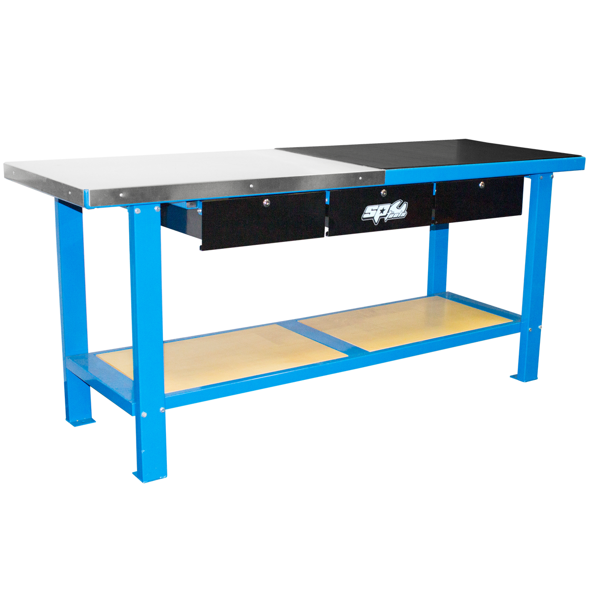 Workkbench - 1000Kg Load Capacity 3 Drawer Blue