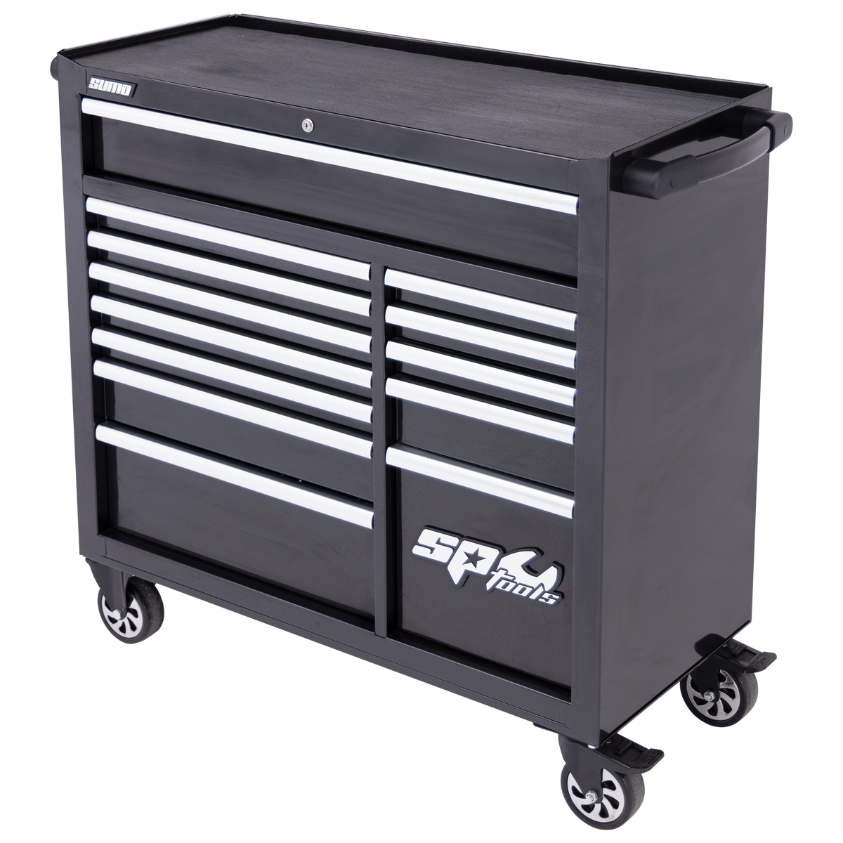 Roller Cabinet - Sumo Series 13 Drawer Black