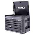 Tool Box - Tech Series 7 Drawer Diamond Black