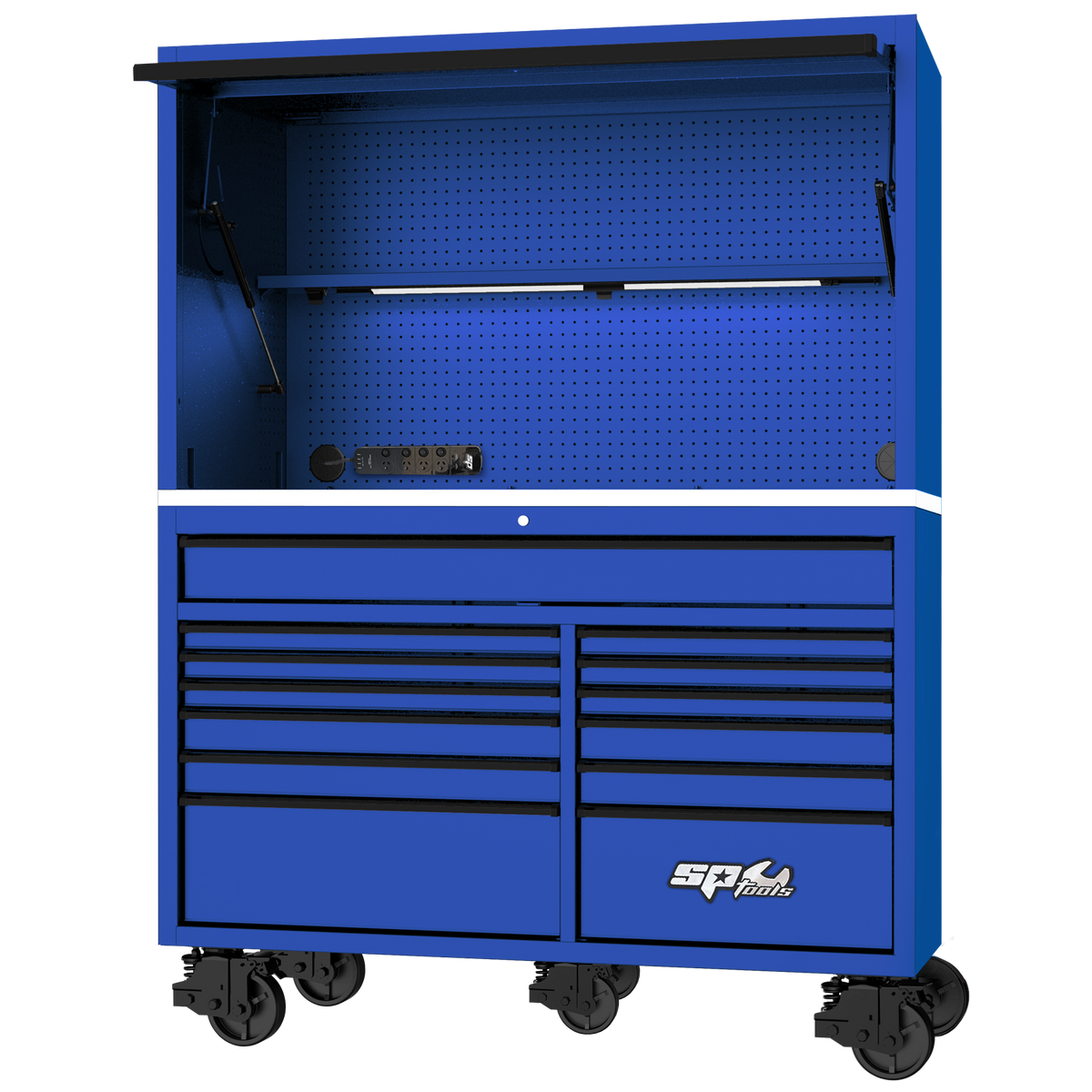 Workstation - Usa Series 59" Blue/Black
