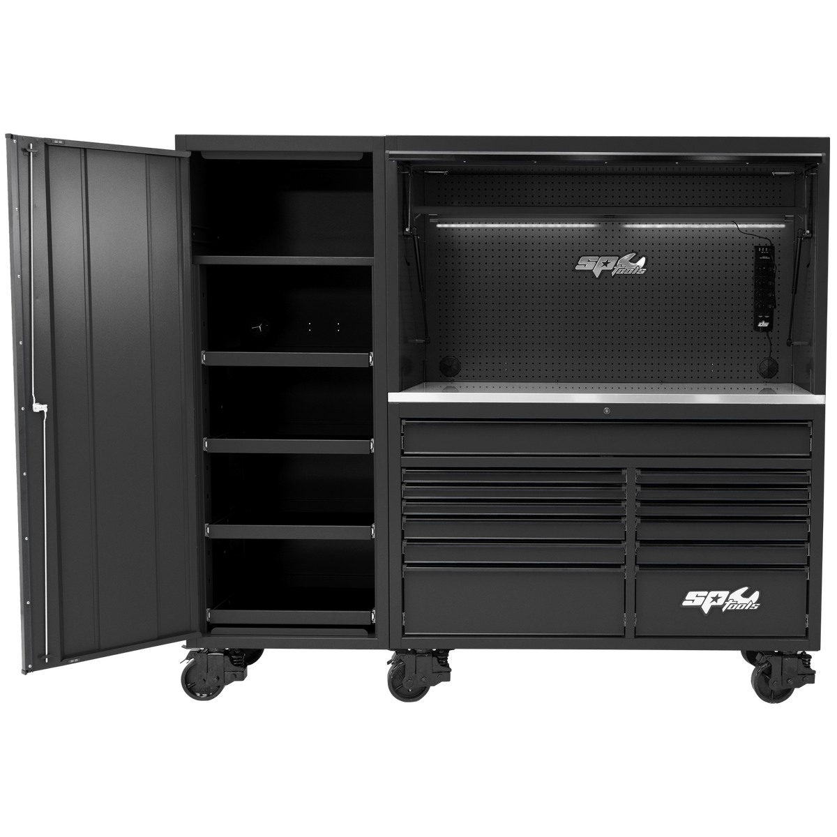 Workstation - Usa Series 86" Black