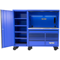 Workstation - Usa Series 86" Blue/Black
