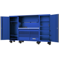 Workstation Complete - Usa Series 114" Blue/Black