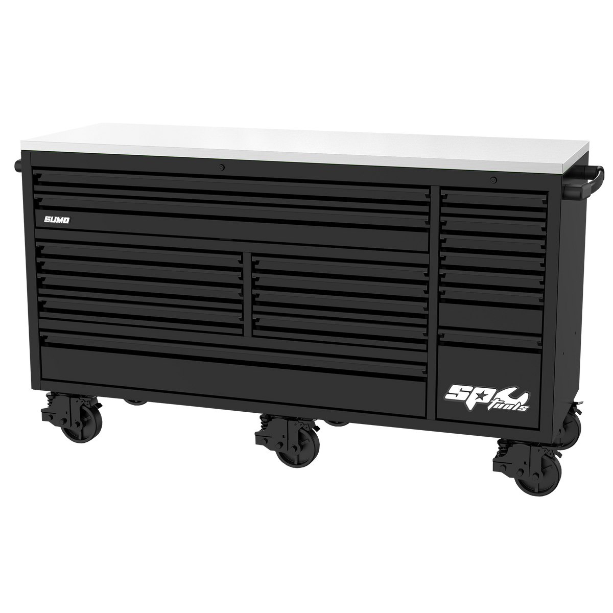 Storage Roller Cab Usa73 18Drawer Black