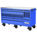 Storage Roller Cab - Usa Series 73" 18 Drawer Blue