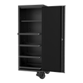 Side Locker - Usa Series 27" 4 Shelf Black