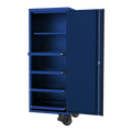 Side Locker - Usa Series 27" 4 Shelf Blue/Black