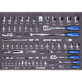 Eva Toolkit - 67Pc Metric - Socket And Accessories