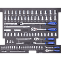 Eva Toolkit - 81Pc Metric/Sae- Socket And Accessories