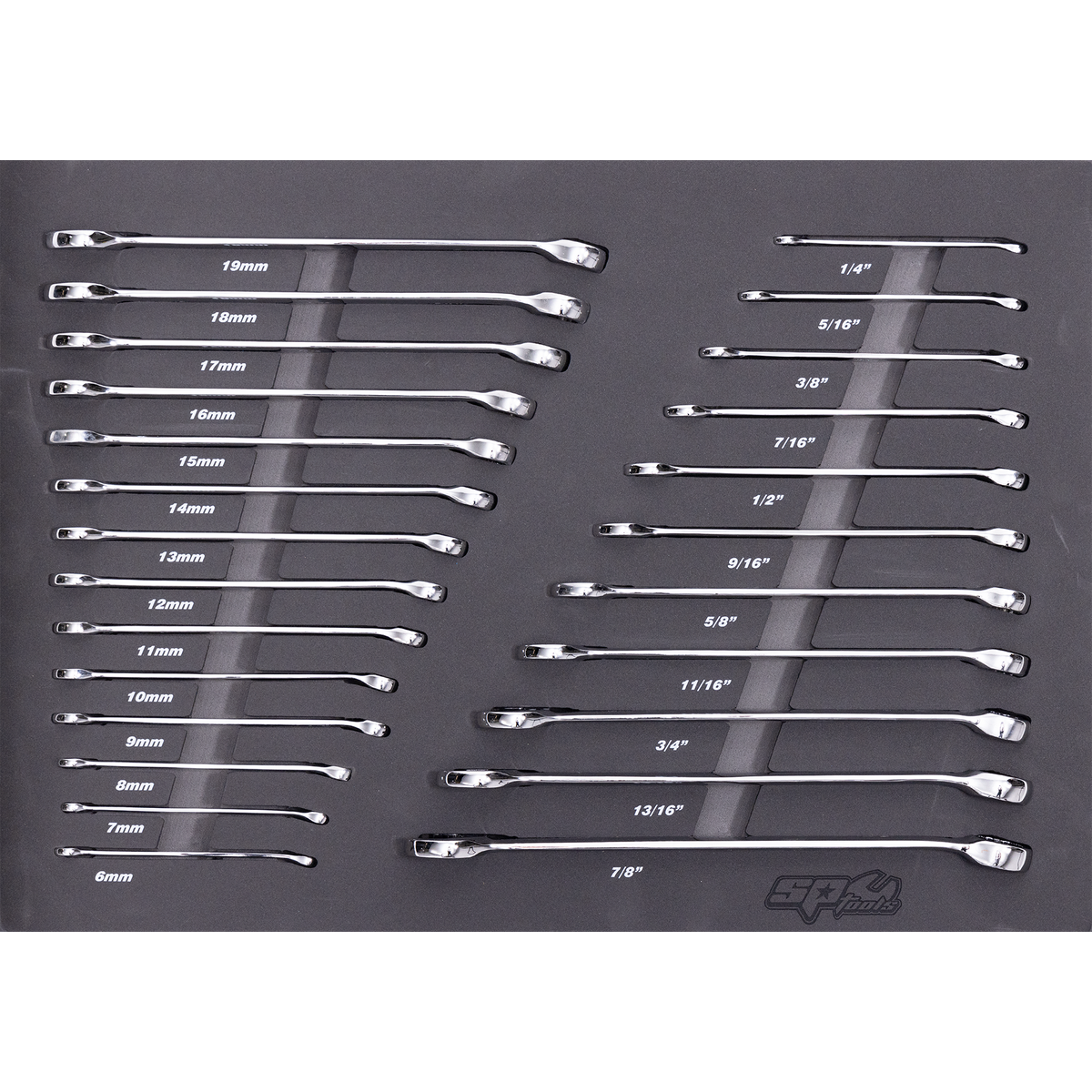 Eva Toolkit - 25Pc Metric/Sae - Roe Spanners