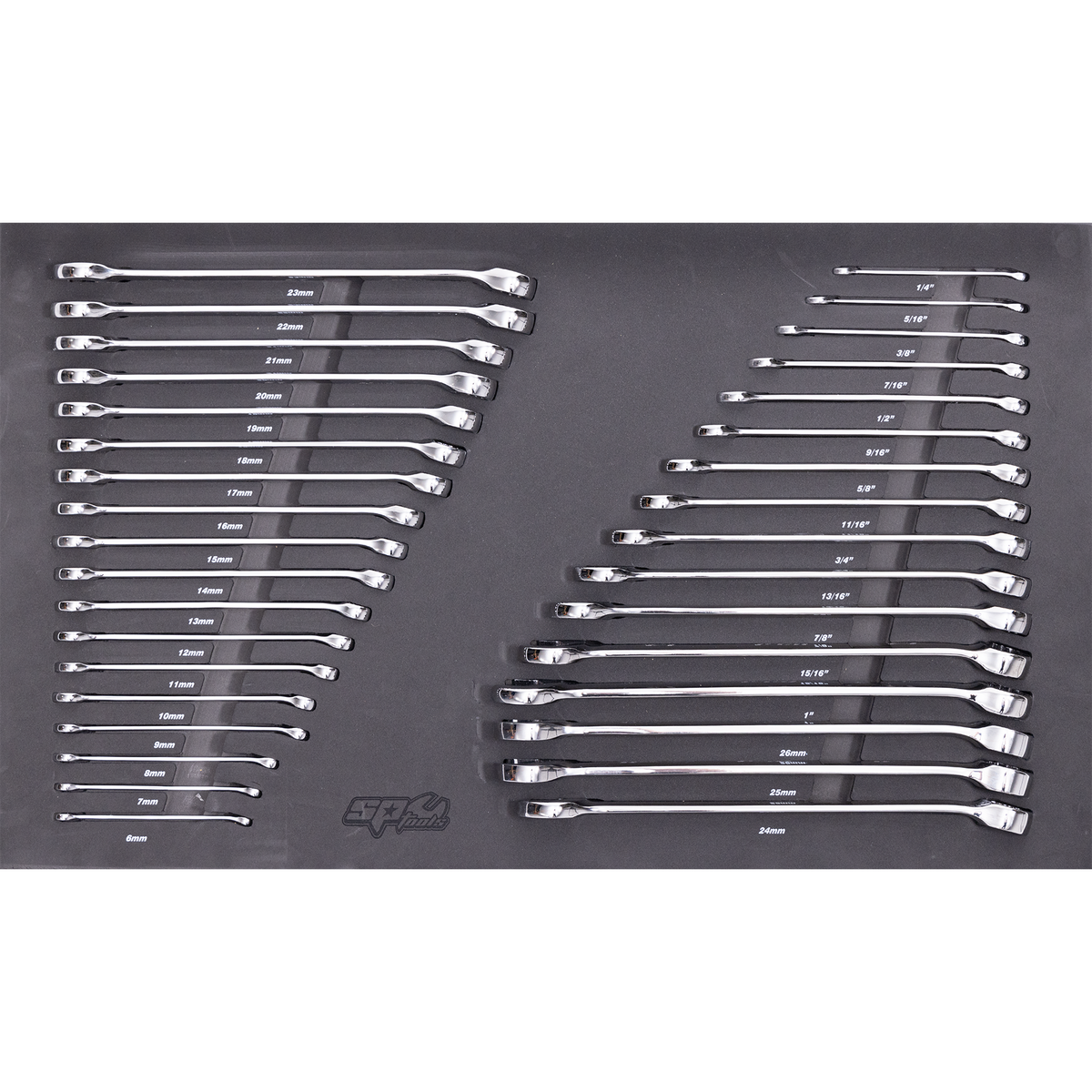 Eva Toolkit - 34Pc Metric/Sae - Roe Spanners