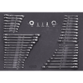 Eva Toolkit - 45Pc Metric/Sae - Geardrive Spanner And Finger Ratchet
