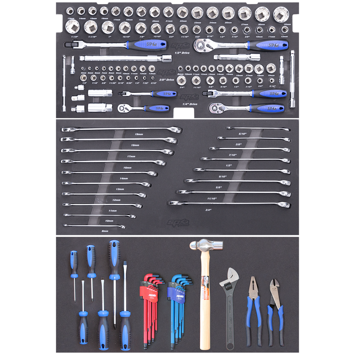 Sub Toolkit - 133Pc Metric/Sae