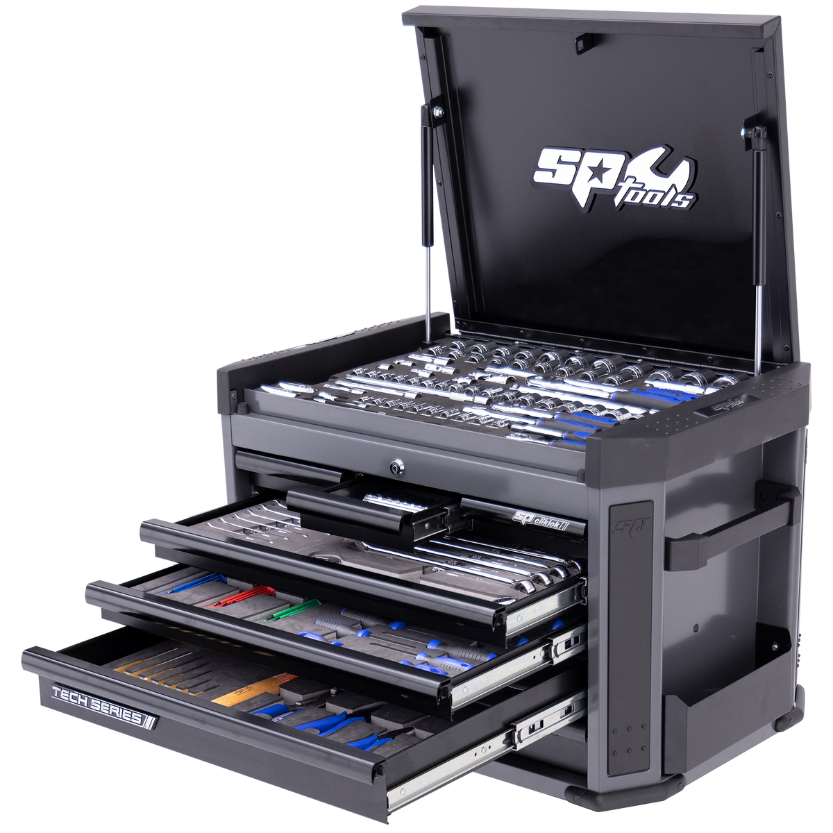 Toolkit 212Pc Metric - Tech Series 7 Drawer Diamond Black Foamed