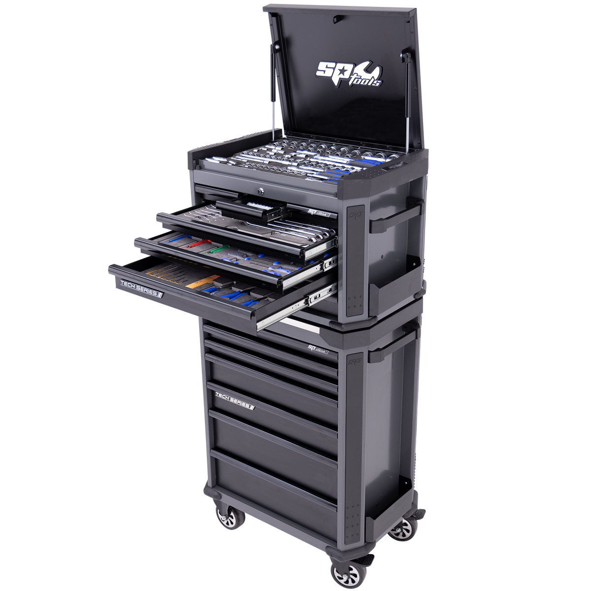 Toolkit 213Pc Metric - Tech Series 14 Drawer Diamond Black Foamed