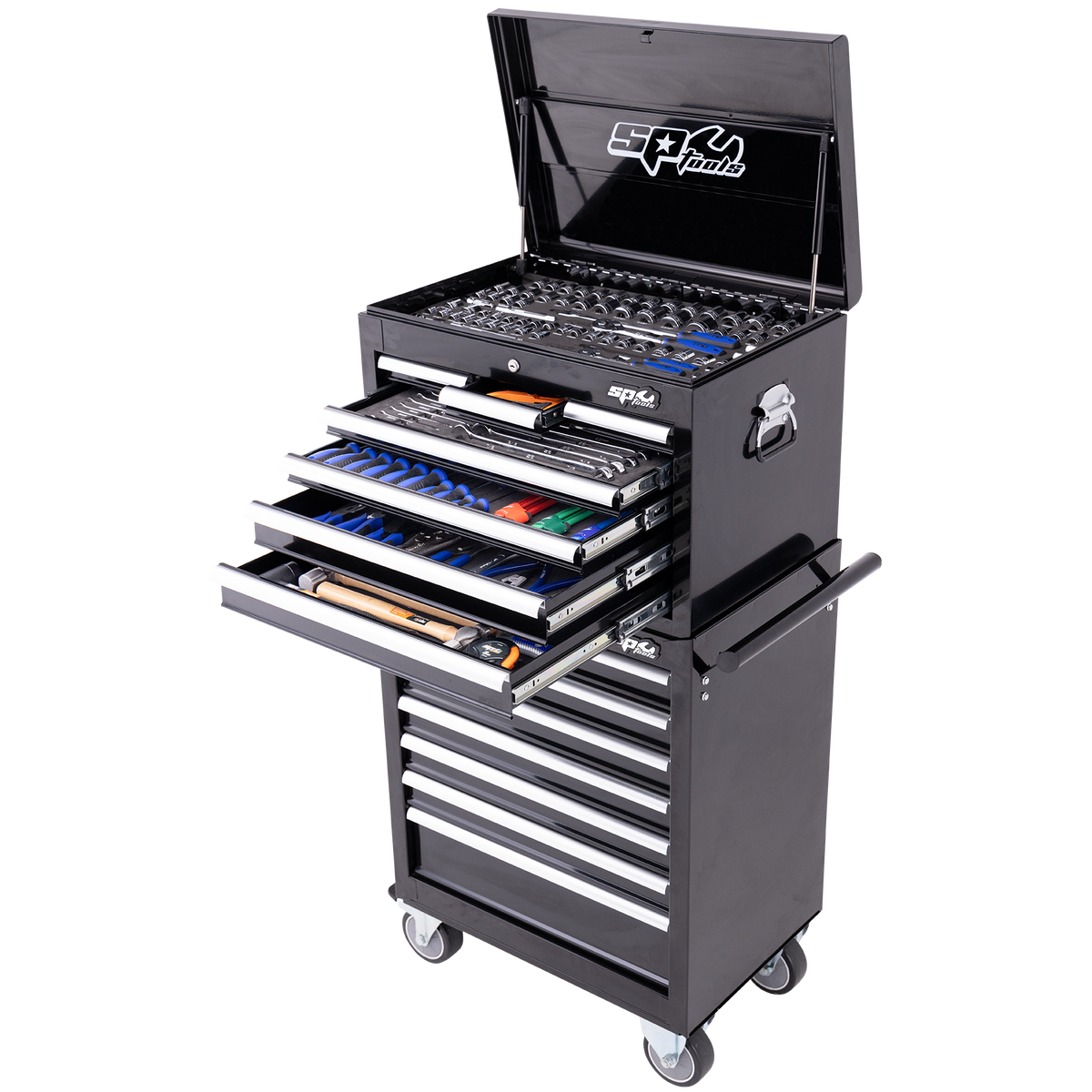 Toolkit 244Pc Metric/Sae - Custom Series 15 Drawer Black