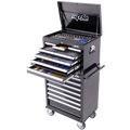 Toolkit 244Pc Metric/Sae - Custom Series 15 Drawer Black Foamed
