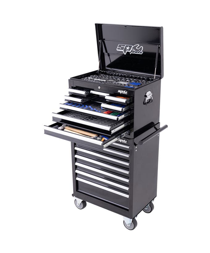 Toolkit 303Pc Metric/SAE - Custom Series 15 DRawer Black - SP50105