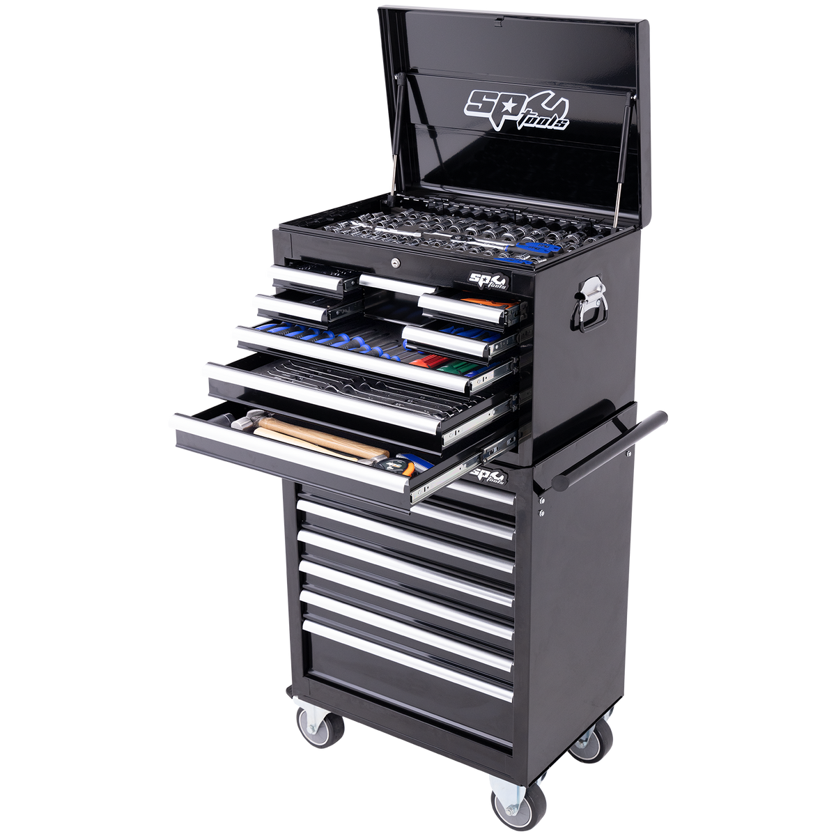 Toolkit 303Pc Metric/Sae - Custom Series 15 Drawer Black