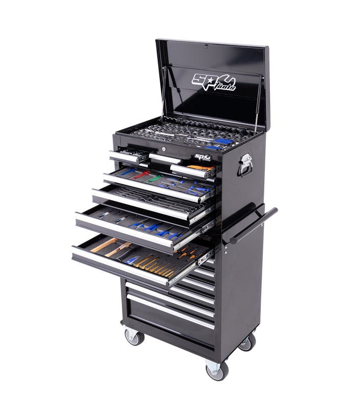 Toolkit 303Pc Metric/SAE - Custom Series 15 DRawer Black Foamed - SP50105X