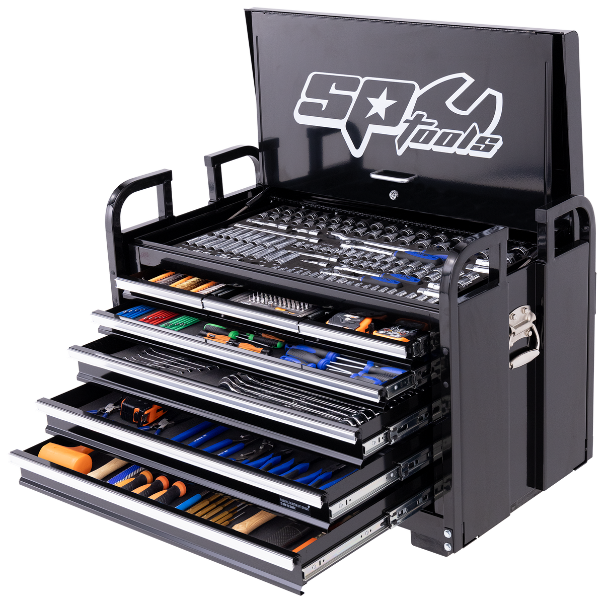 Toolkit 413Pc Metric/Sae - Off-Road Field Service 7 Drawer Black