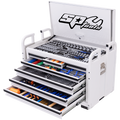 Toolkit 413Pc Metric/Sae - Off-Road Field Service 7 Drawer White