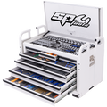 Toolkit 413Pc Metric/Sae - Off-Road Field Service 7 Drawer White Foamed