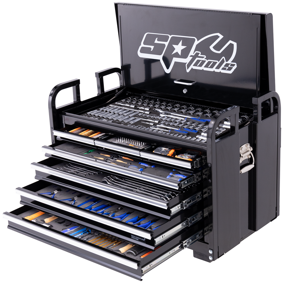 Toolkit 413Pc Metric/Sae - Off-Road Field Service 7 Drawer Black Foamed