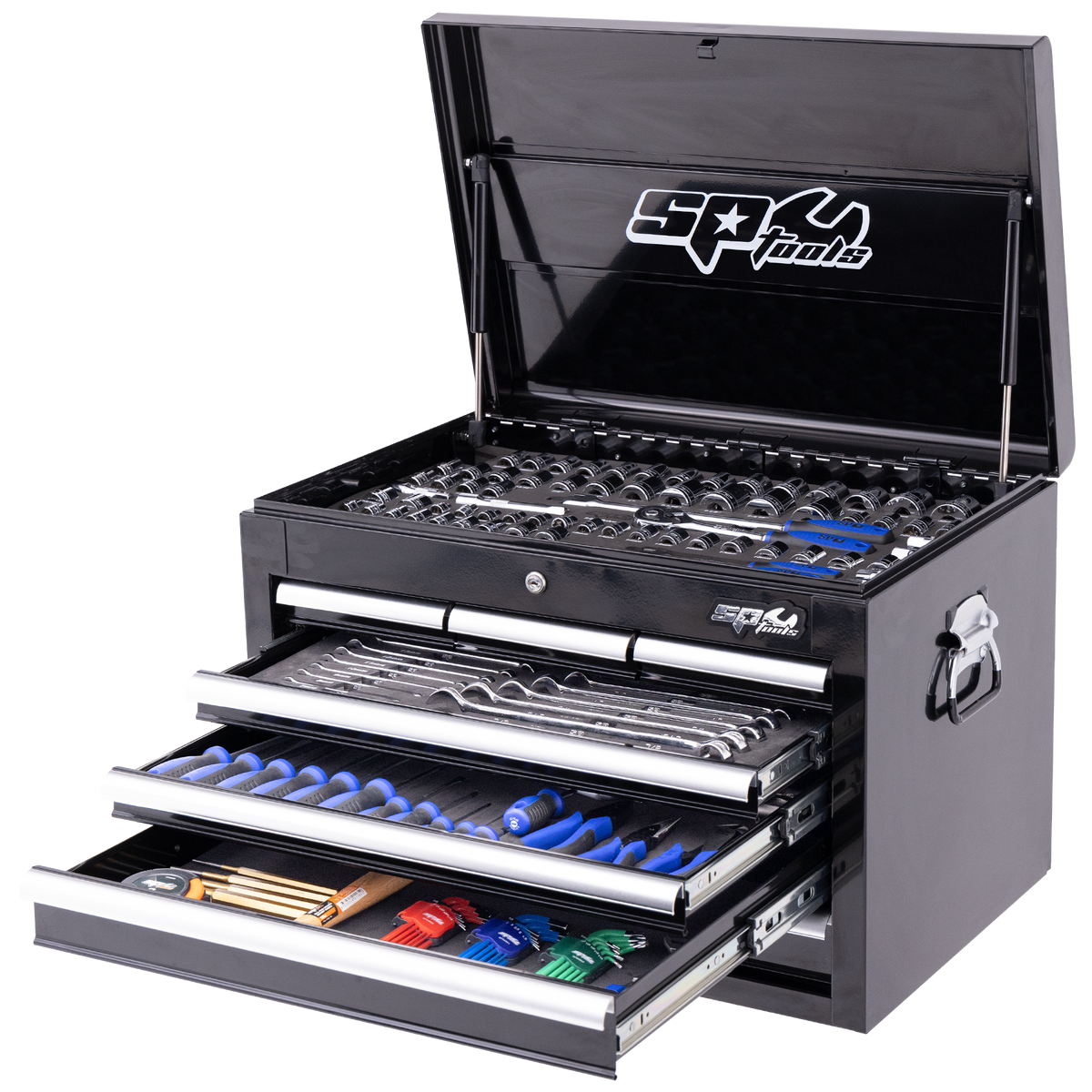 Toolkit 218Pc Metric/Sae - Custom Series 7 Drawer Black