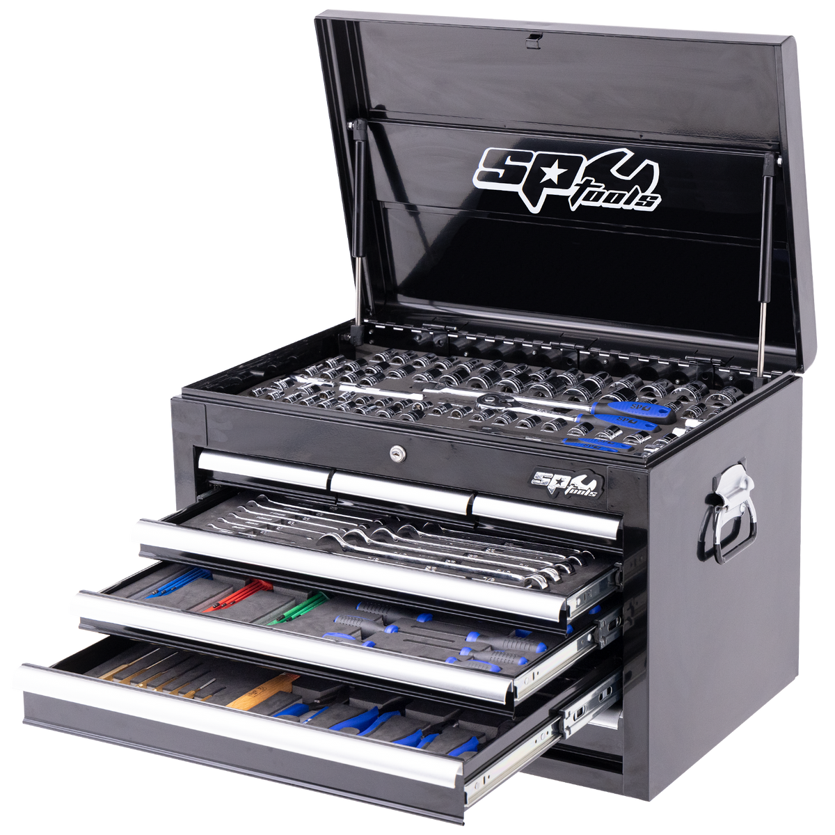 Toolkit 218Pc Metric/Sae - Custom Series 7 Drawer Black Foamed