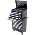 Toolkit 293Pc Metric/Sae - Custom Series 14 Drawer Black