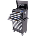 Toolkit 293Pc Metric/Sae - Custom Series 14 Drawer Black Foamed