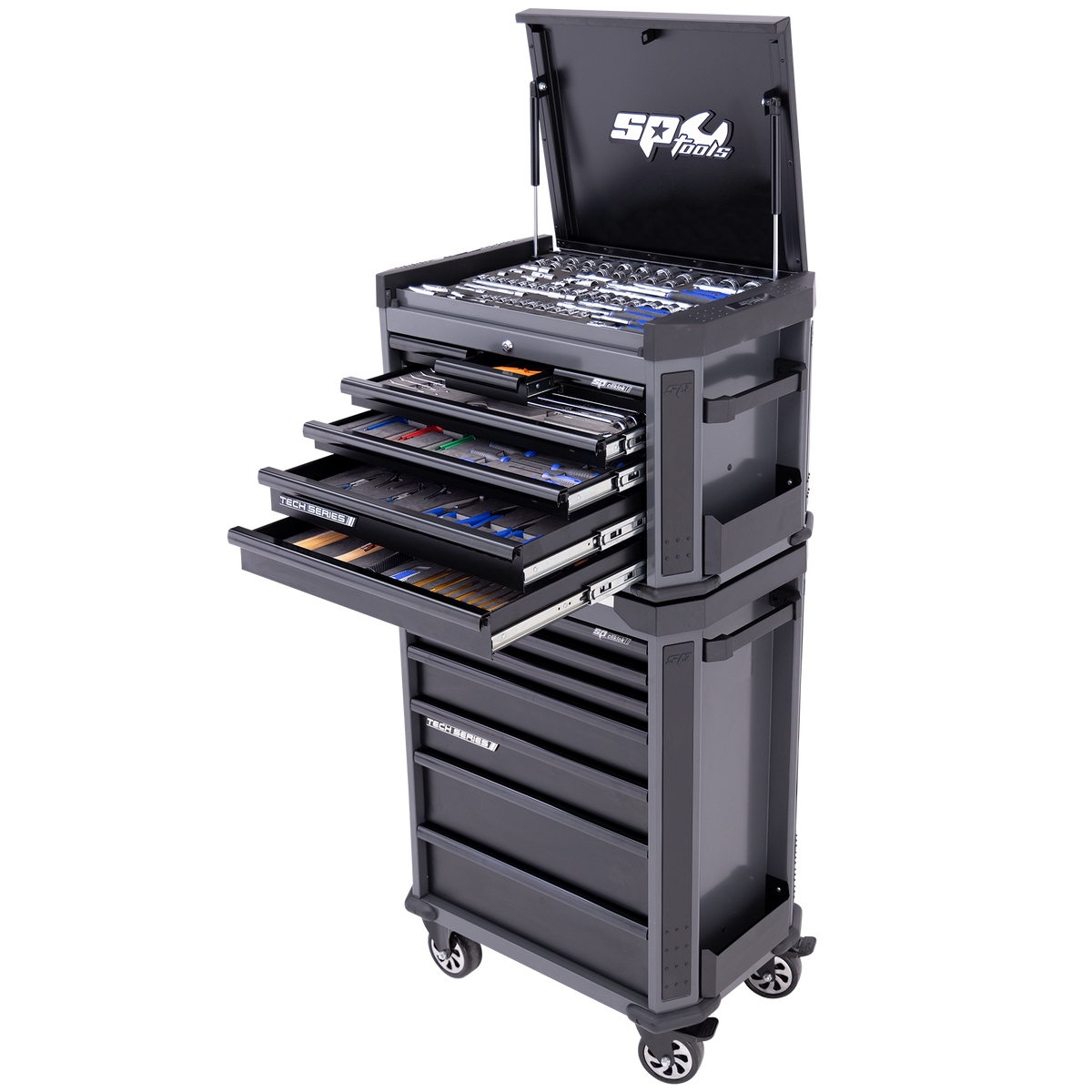 Toolkit 306Pc Metric - Tech Series 14 Drawer Diamond Black Foamed