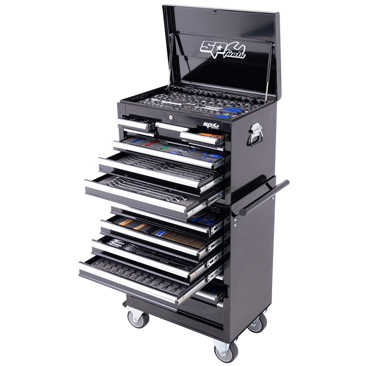 Toolkit 631Pc Metric/Sae - Custom Series 14 Drawer Black Foamed