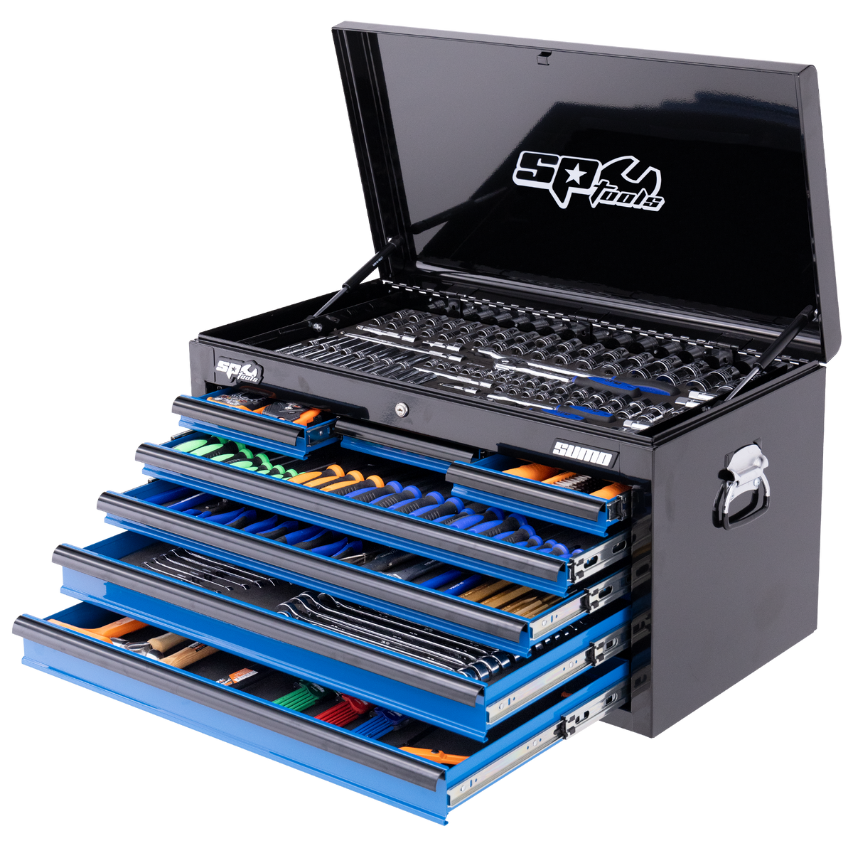 Toolkit 409Pc Metric/Sae - Sumo Series 7 Drawer Black/Blue